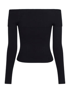 Jessy Knit Blouse - Black