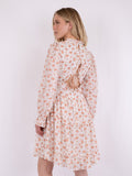 Miller Delicate Rose Dress - Tangerine