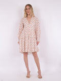 Miller Delicate Rose Dress - Tangerine
