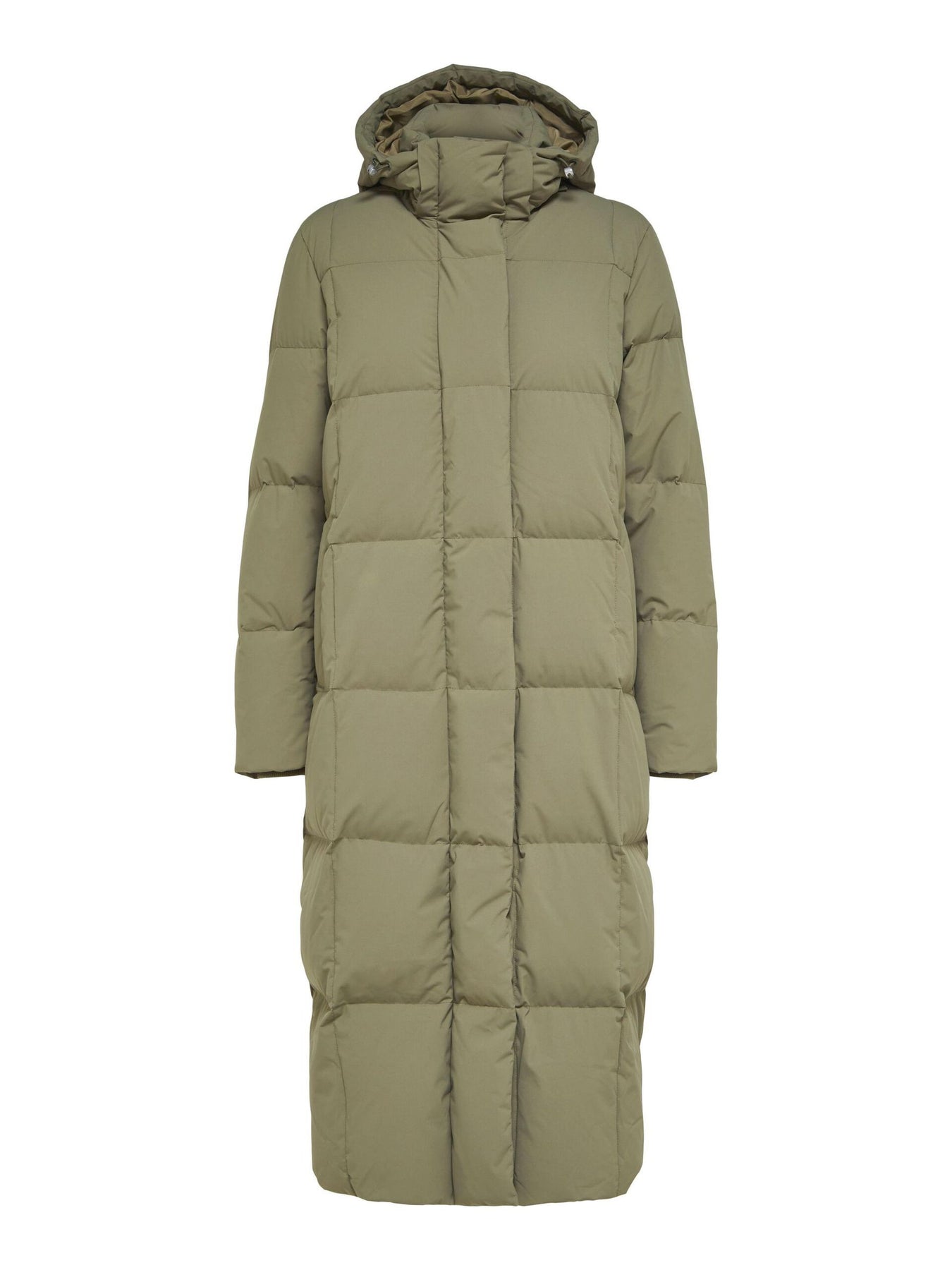 Nita Redown Coat - Dusky Green