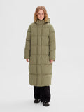 Nita Redown Coat - Dusky Green