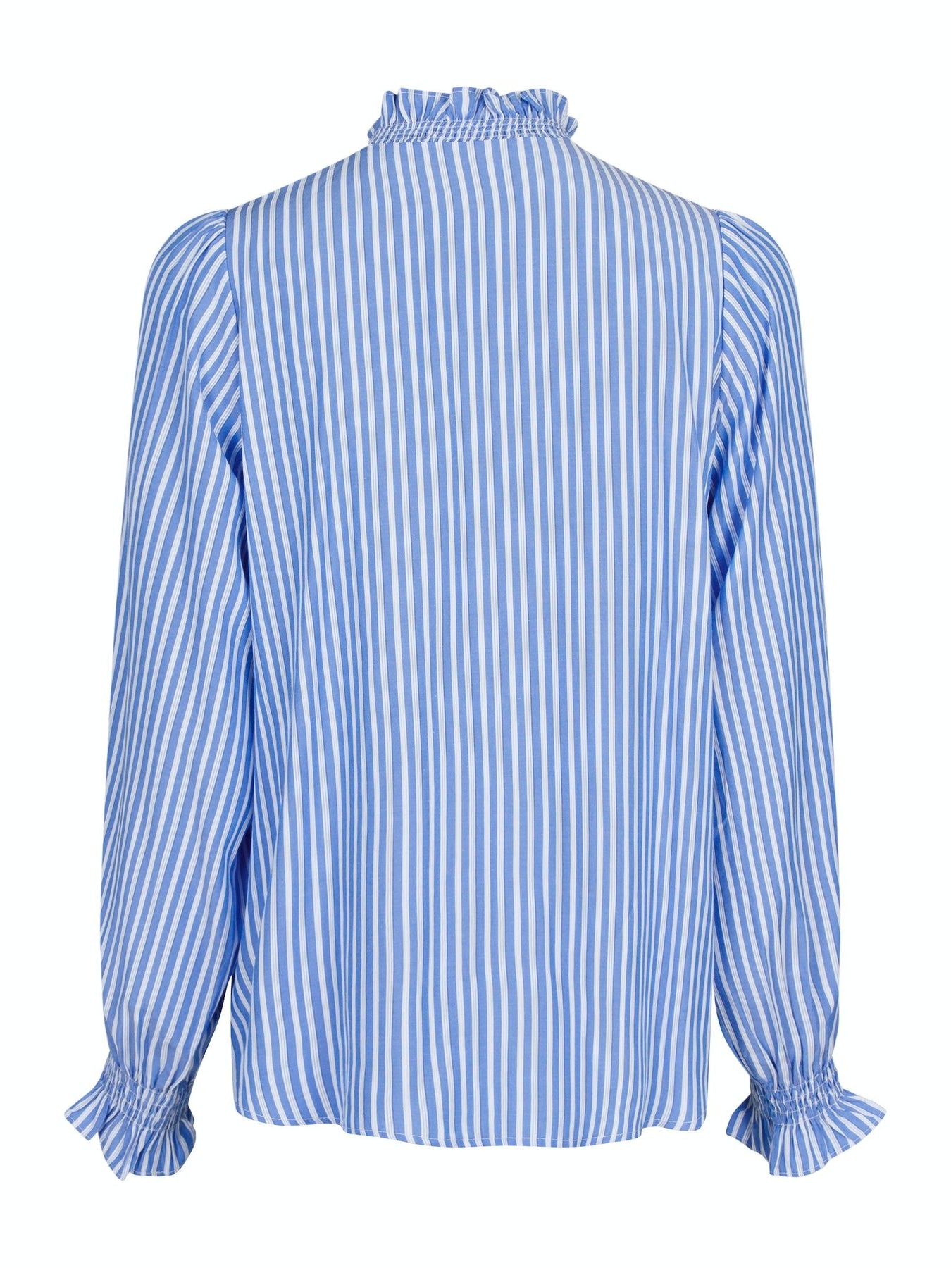 Brianna Stripe Blouse - Blue
