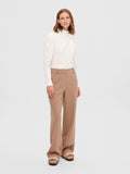 Fenja Ls T-Neck Top - Snow White