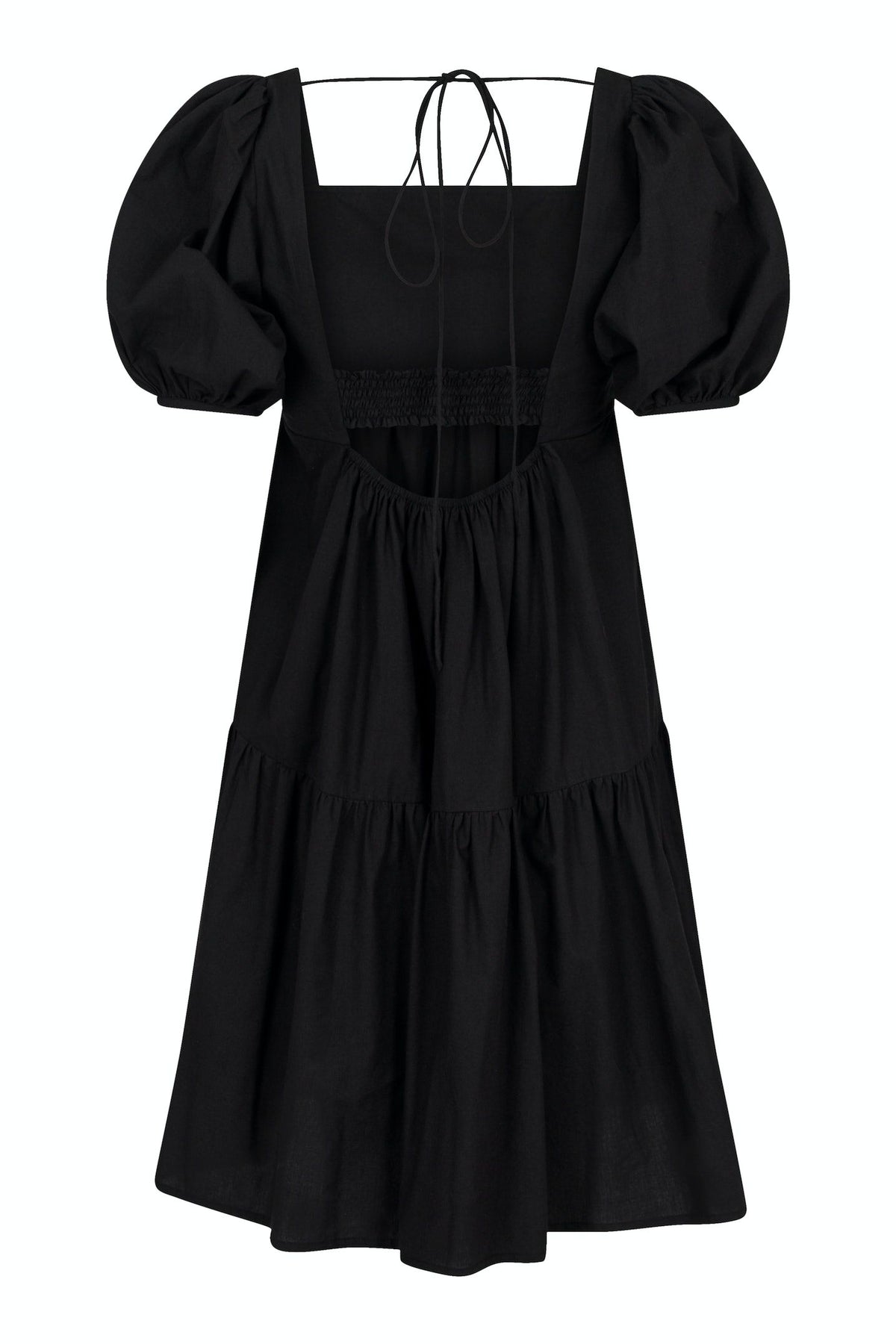 Jackelina Solid Dress - Black