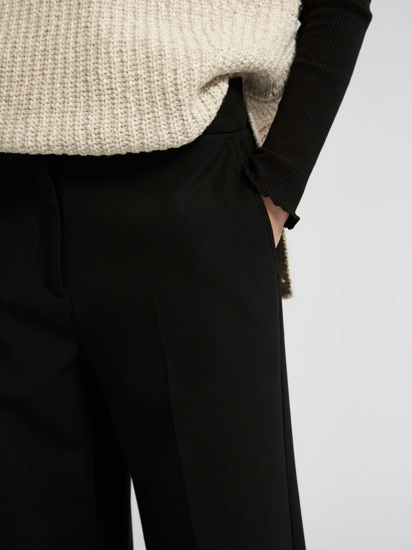 Rita MW Wide Pant - Svart