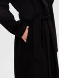 Rosa Wool Coat - Black