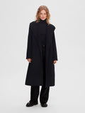 Rosa Wool Coat - Black