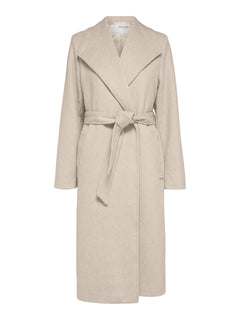 Rosa Wool Coat - Sandshell