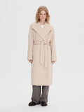 Rosa Wool Coat - Sandshell