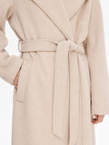 Rosa Wool Coat - Sandshell