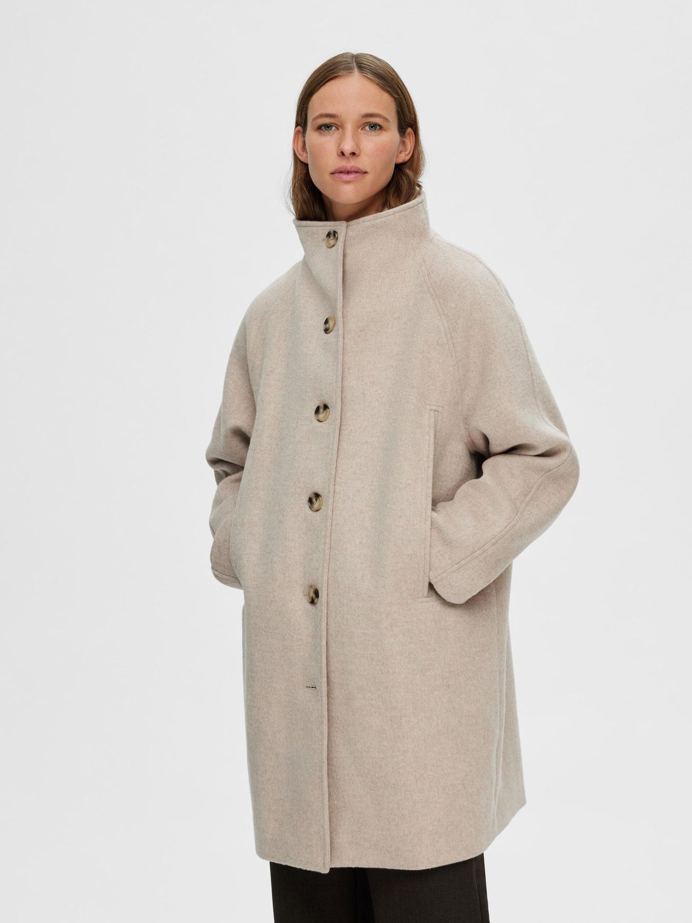 Vinni Wool Coat - Sandshell