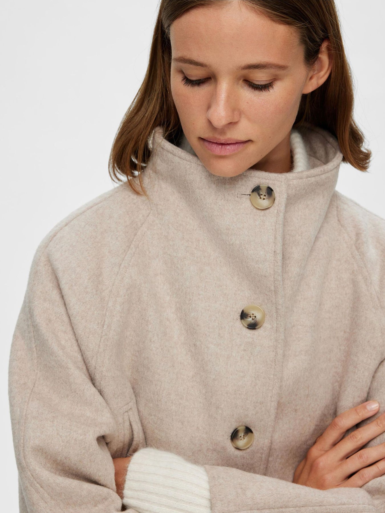 Vinni Wool Coat - Sandshell