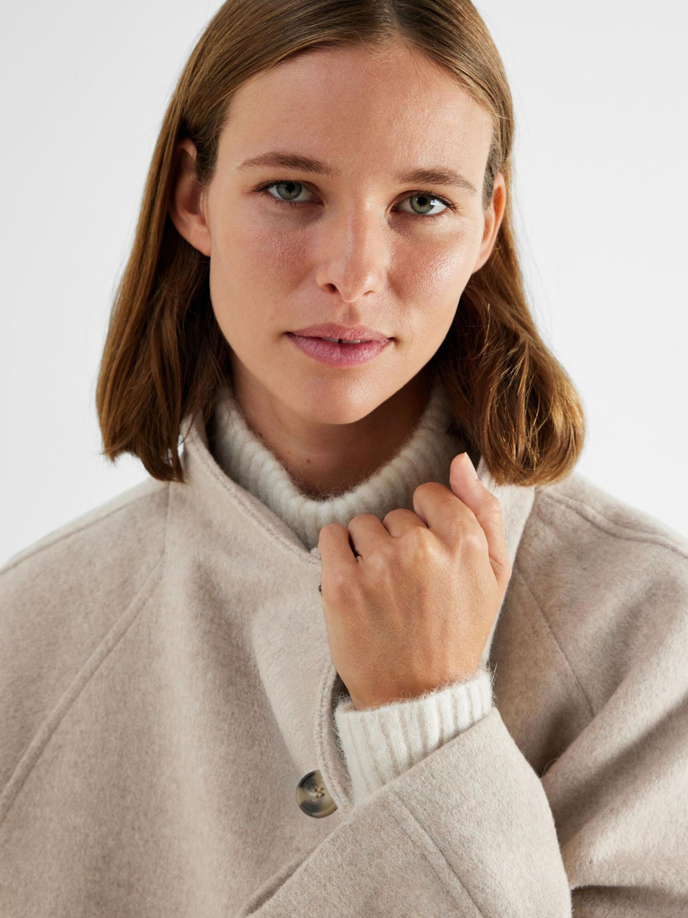Vinni Wool Coat - Sandshell