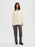 Maline LS Knit Long Cardigan - Birch