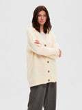 Maline LS Knit Long Cardigan - Birch