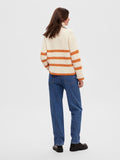 Maline LS Knit Half Zip - Birch Marmalade