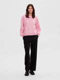 Mola Mia Ls Knit O-Neck - Moonlite Mauve