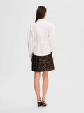 Vivi LS Fitted Shirt B - Snow White