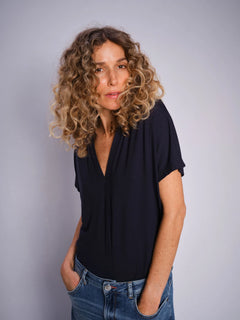 Shira Tee - Salute Navy