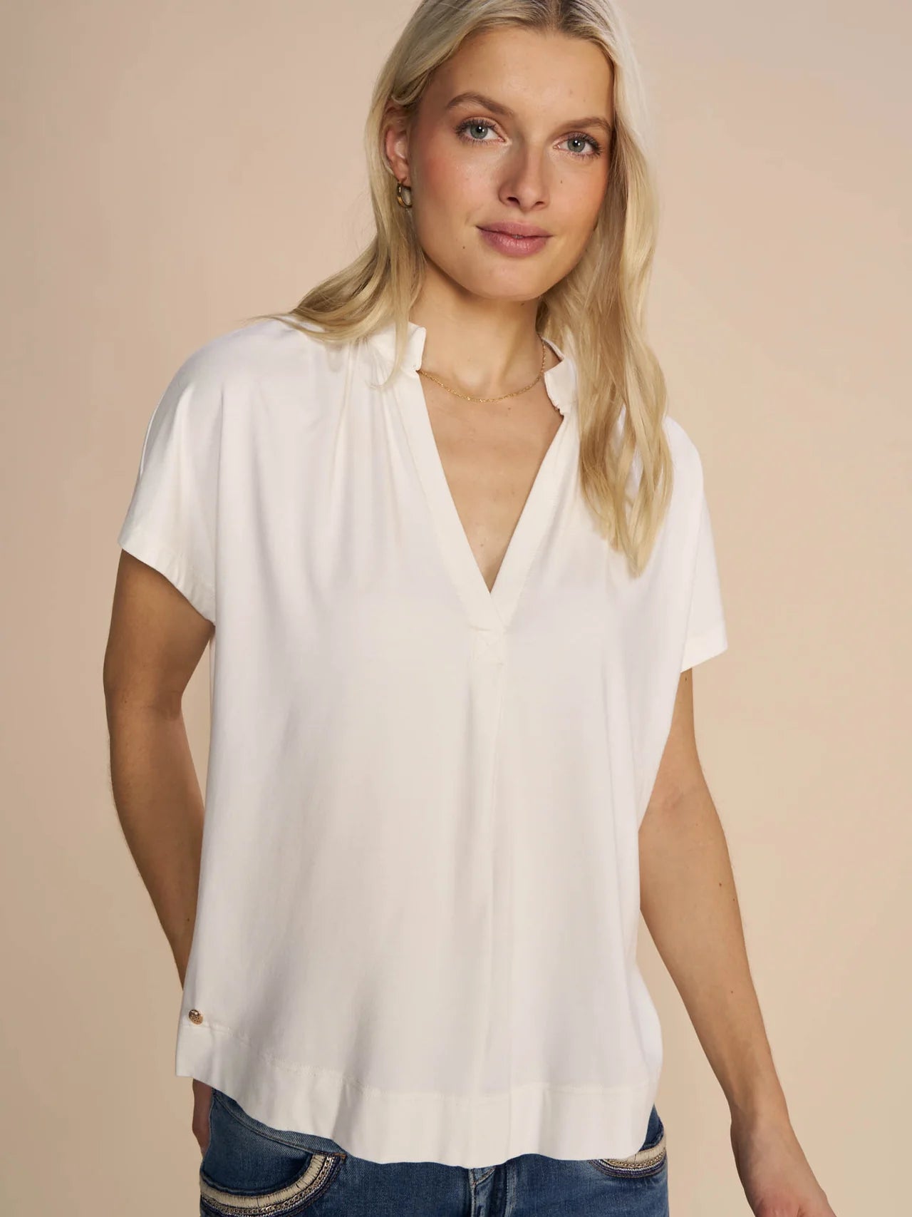 Shira Tee - Ecru