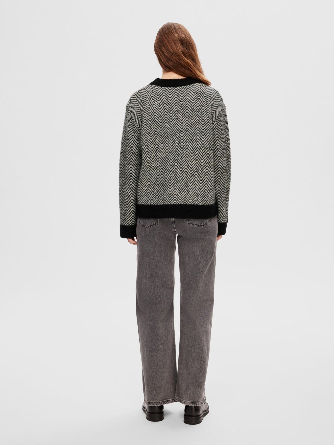 Heri LS Knit O-Neck - Black LGM