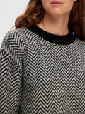 Heri LS Knit O-Neck - Black LGM