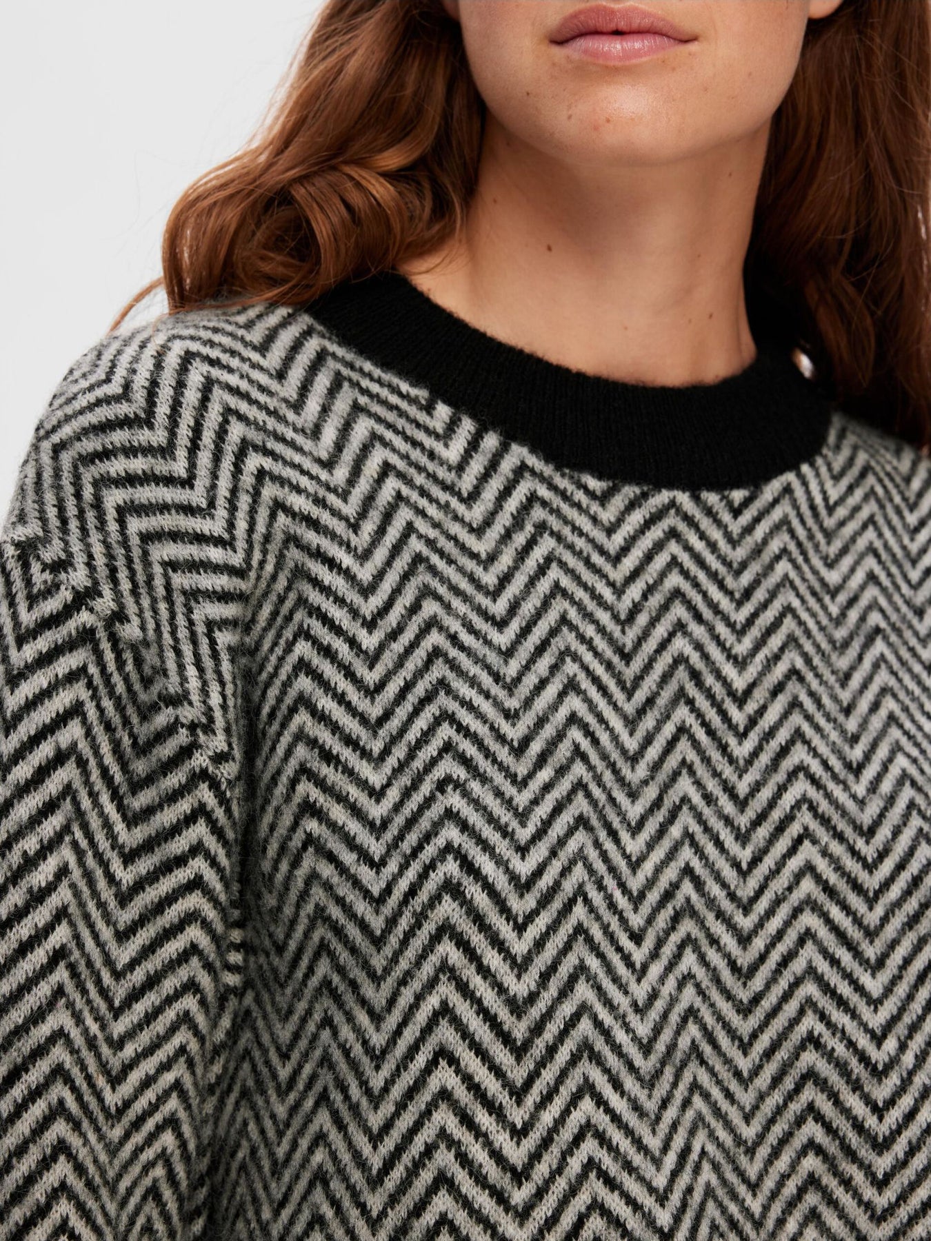 Heri LS Knit O-Neck - Black LGM