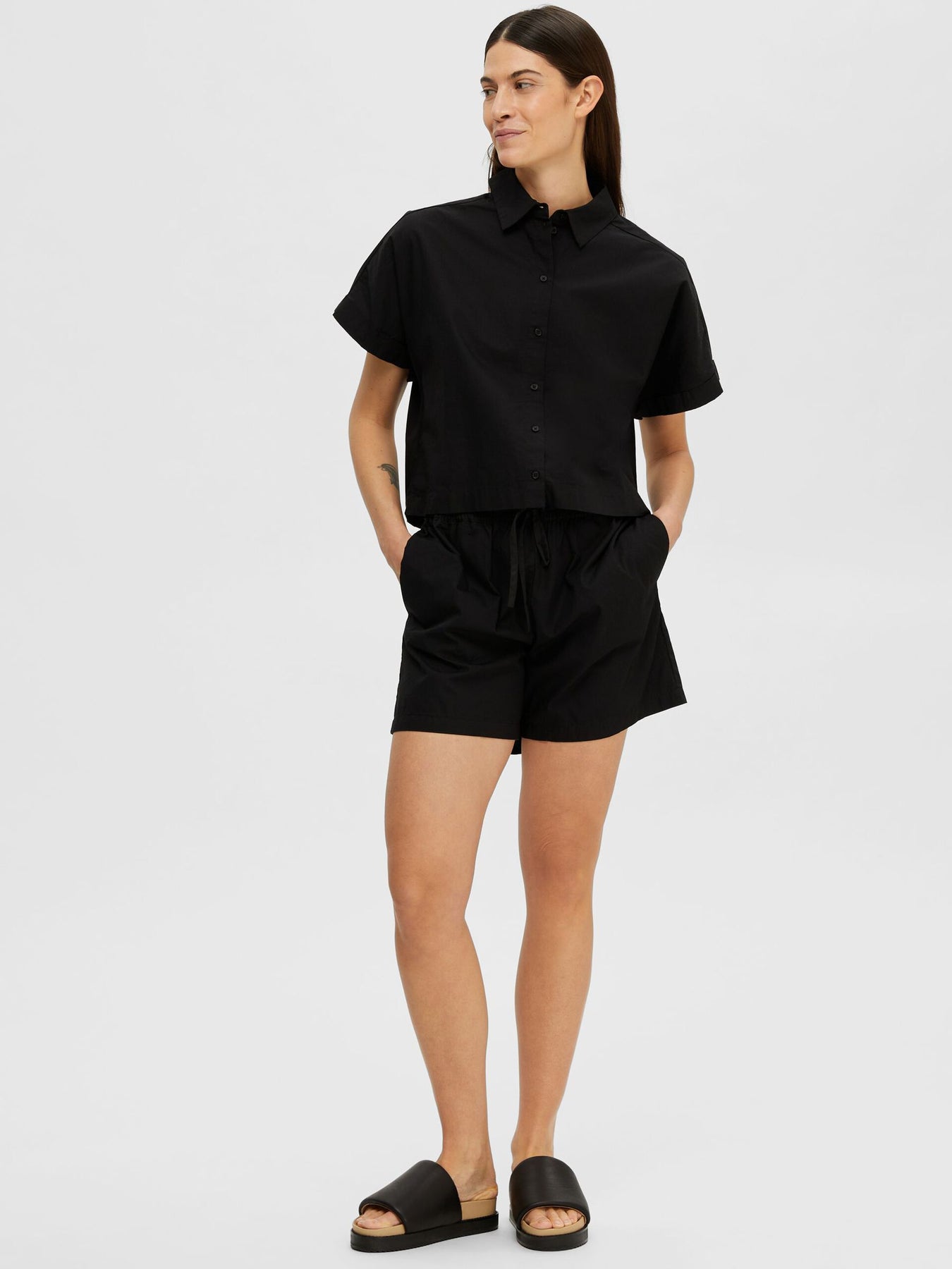 Blair Lilo MW Shorts - Svart