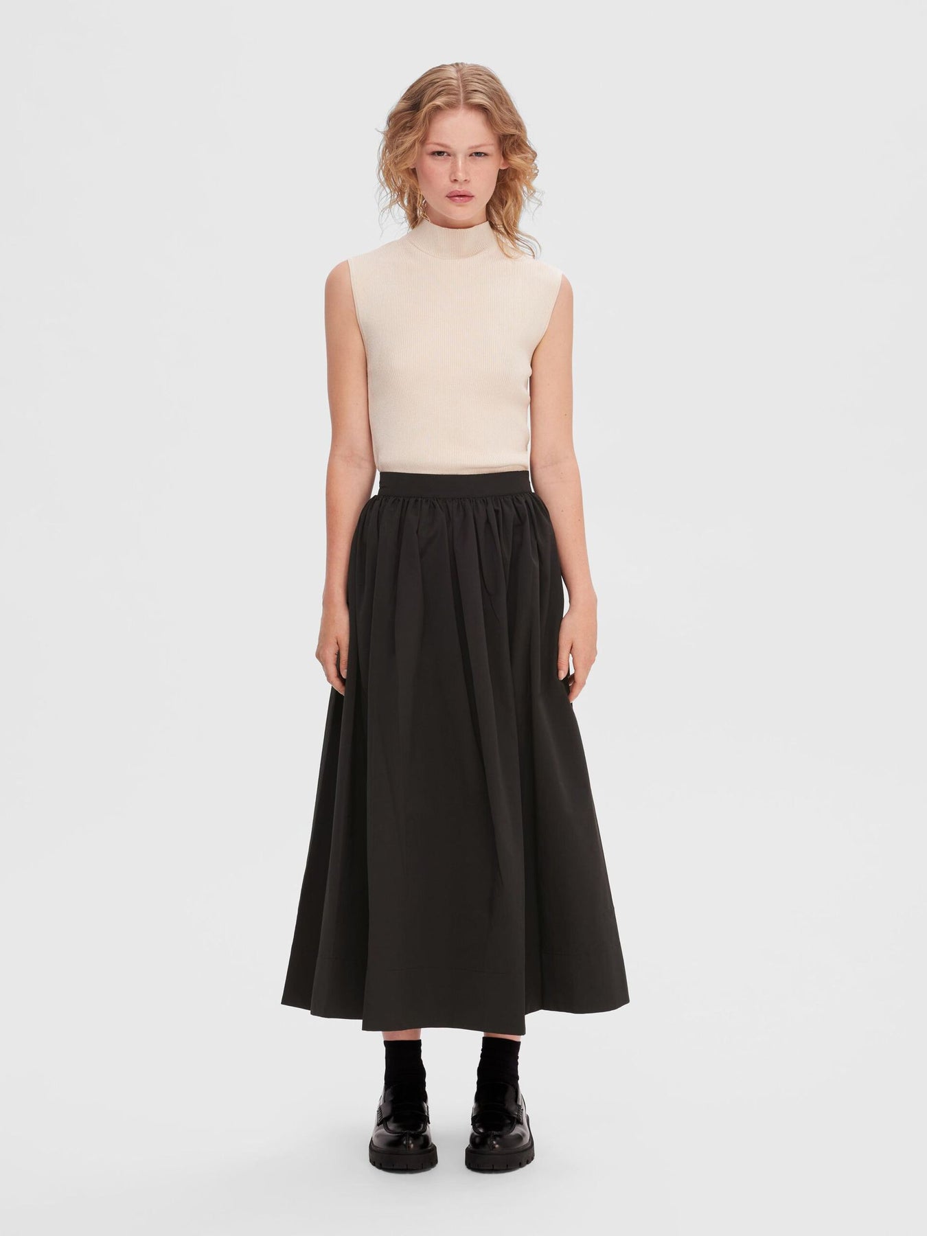 Caro SL Knit Top - Birch