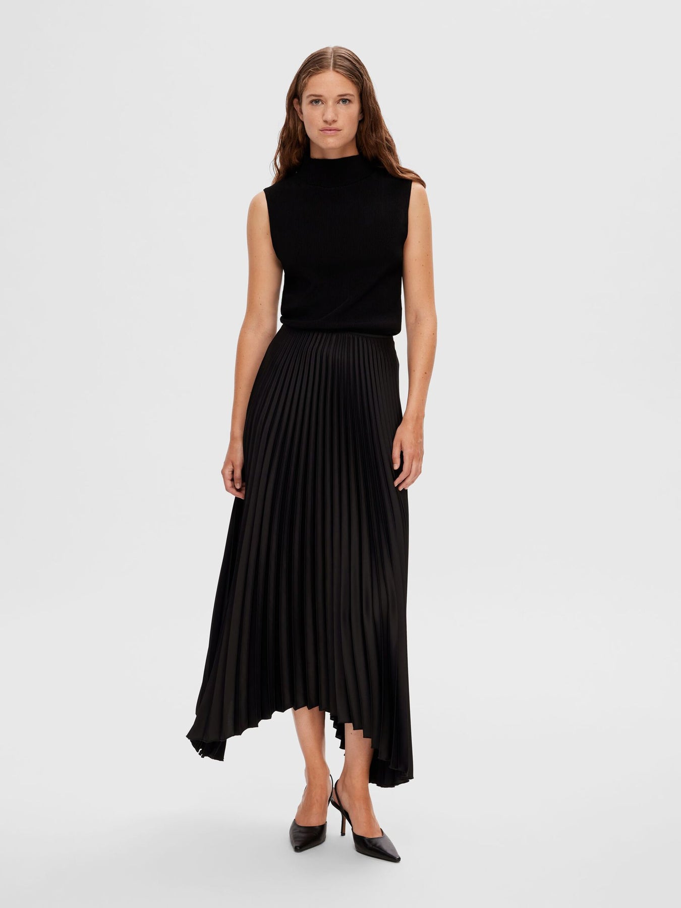 Caro SL Knit Top - Black
