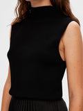 Caro SL Knit Top - Black