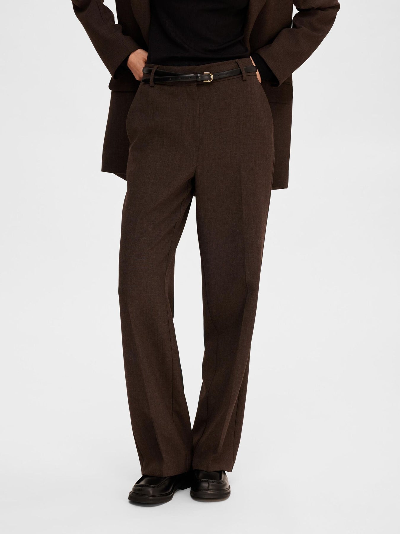 Rita MW Wide Pant - Java Melange