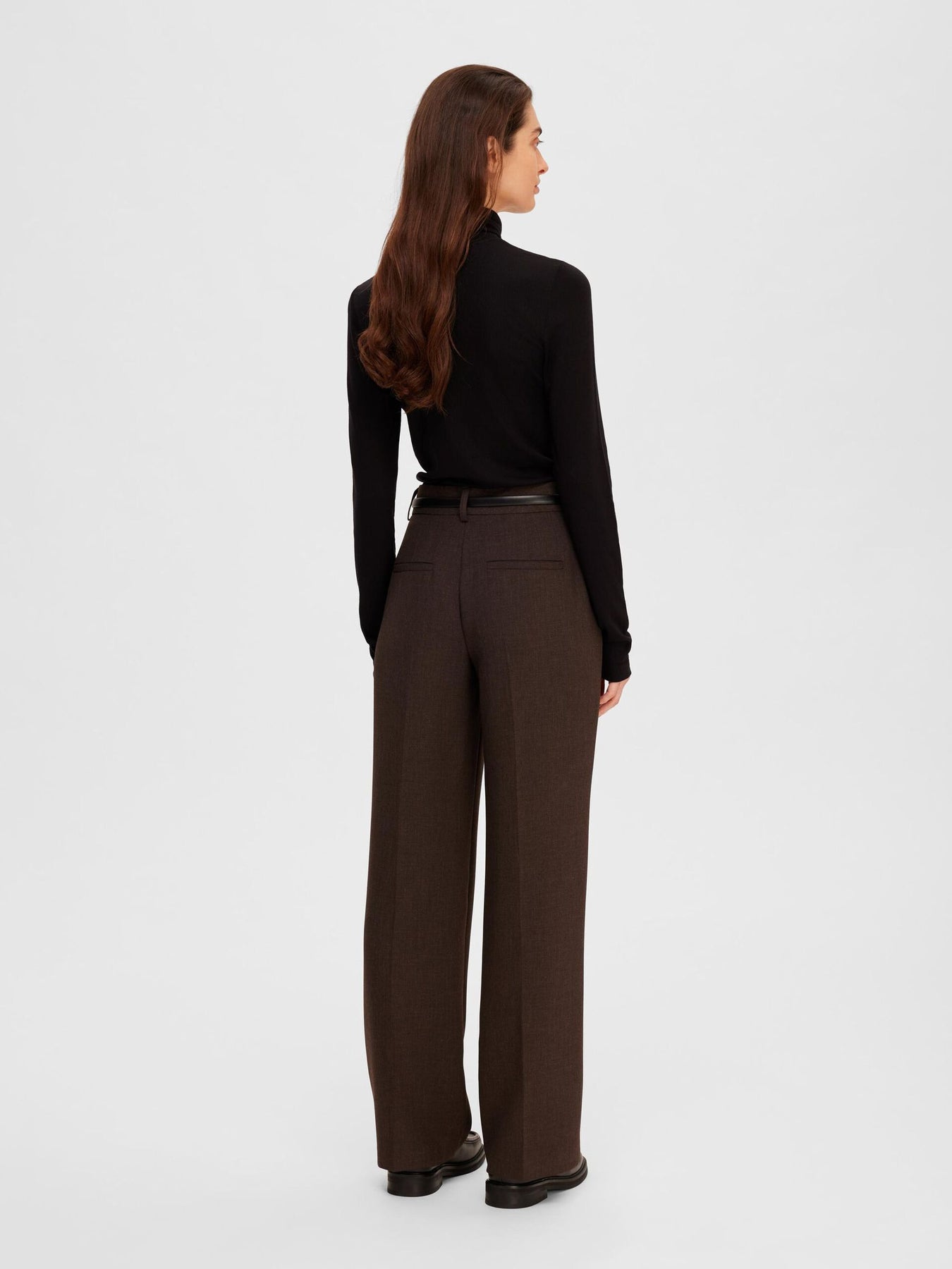 Rita MW Wide Pant - Java Melange