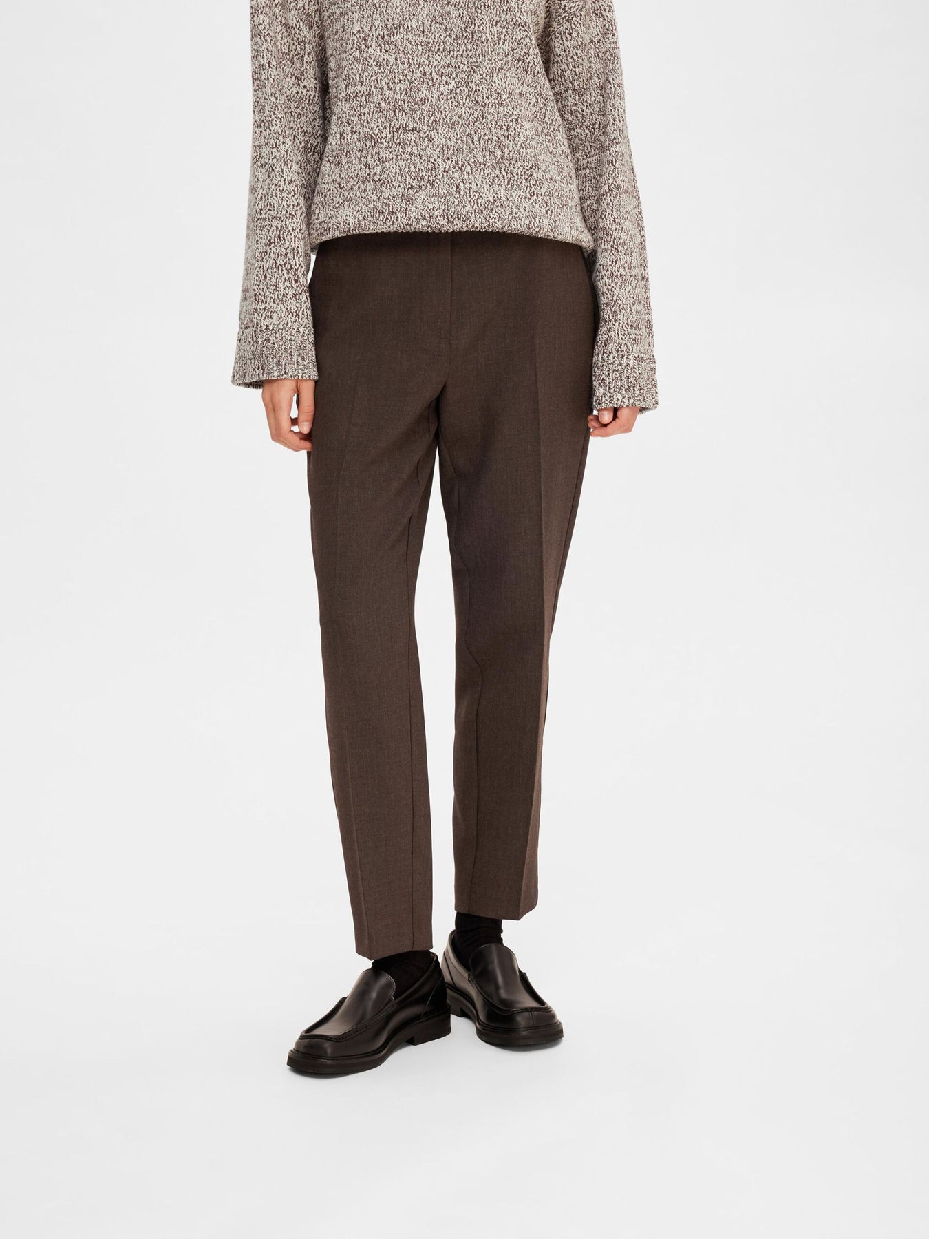 Rita-Ria MW Crop Pant - Java Melange