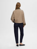 Ashley Wool Jacket - Greige Melange