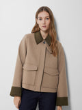 Ashley Wool Jacket - Greige Melange
