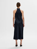 Lena-Rachelle Halterneck Top - Dark Sapphire