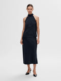 Lena-Rachelle Halterneck Top - Dark Sapphire