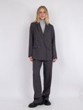 Jay Melange Blazer - Dark Grey