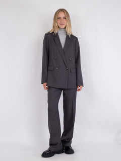 Jay Melange Blazer - Dark Grey