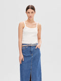 Celica Anna Strap Tank Top - Bright White