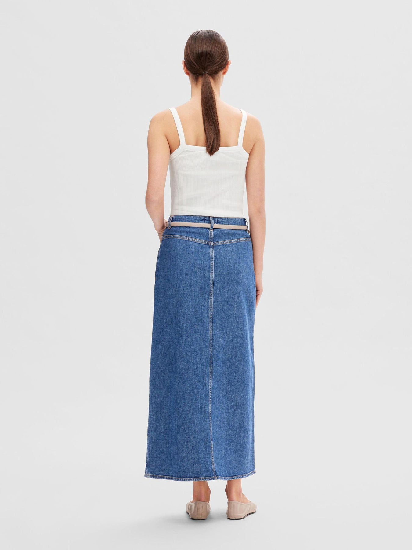 Celica Anna Strap Tank Top - Bright White
