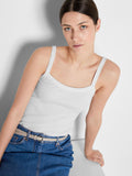 Celica Anna Strap Tank Top - Bright White