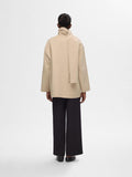 Pam Handmade Scarf Jacket - Sandshell