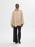 Pam Handmade Scarf Jacket - Sandshell