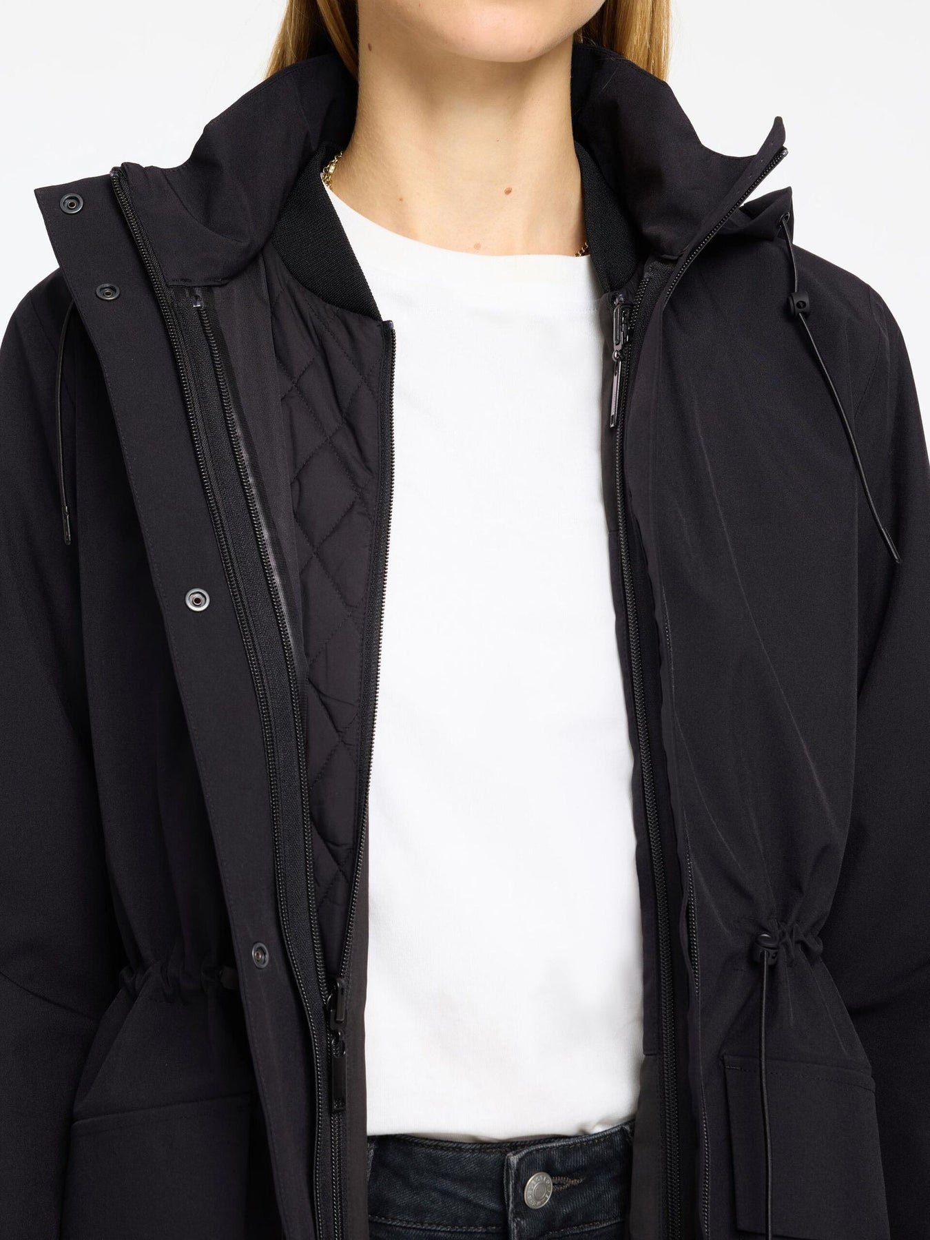 Lizzi Technical Coat - Svart