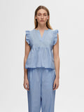 Blair-Ida Sl Top B - Cashmere Blue