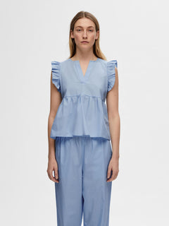 Blair-Ida Sl Top B - Cashmere Blue