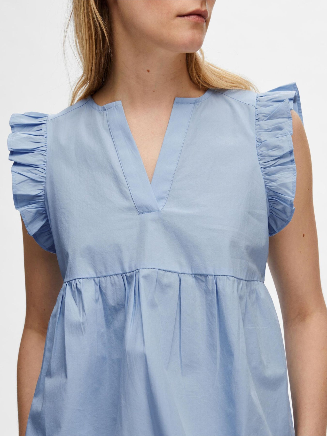Blair-Ida Sl Top B - Cashmere Blue