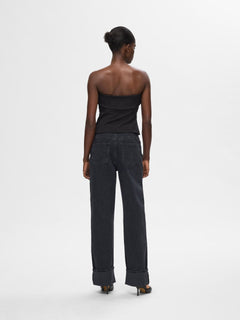 Adara Bustier Top - Black